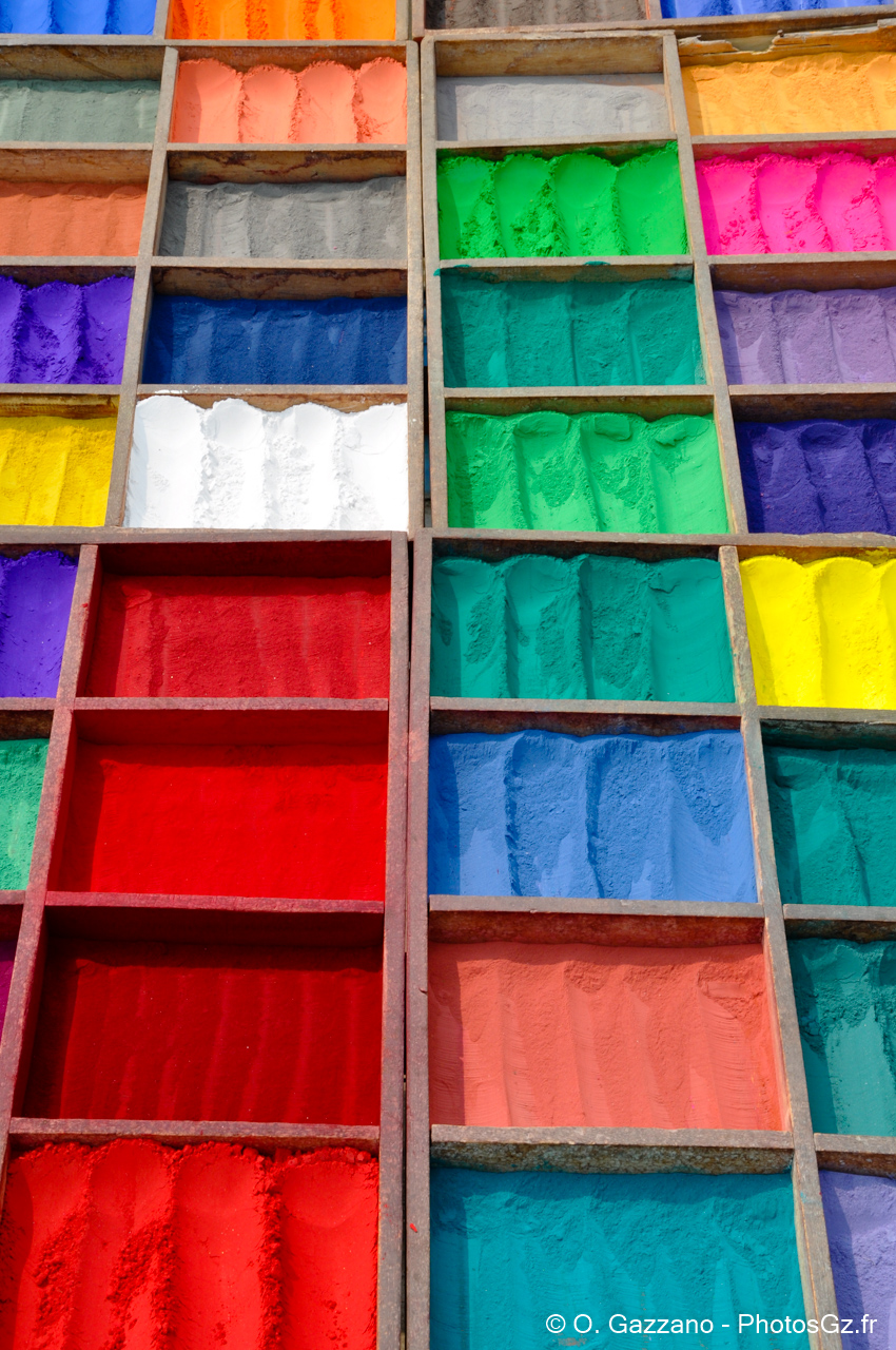 Poudres pour céromonies religieuses /Népal